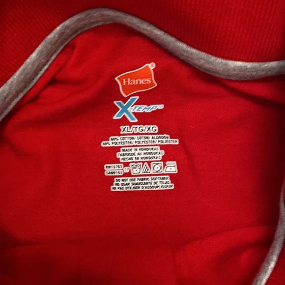 🆕 HANES X-Temp Polo-Style Shirt - Short Sleeve - XL - Picture 3 of 5